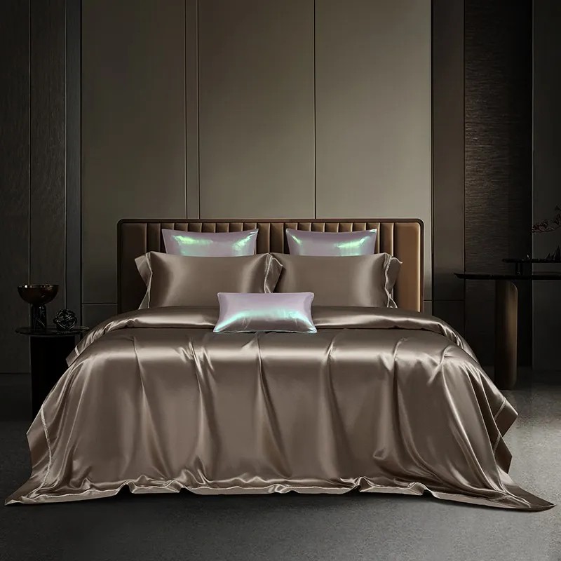 Home Textiles Premium - Mulberry Silk Premium 4Pcs Duvet Cover
