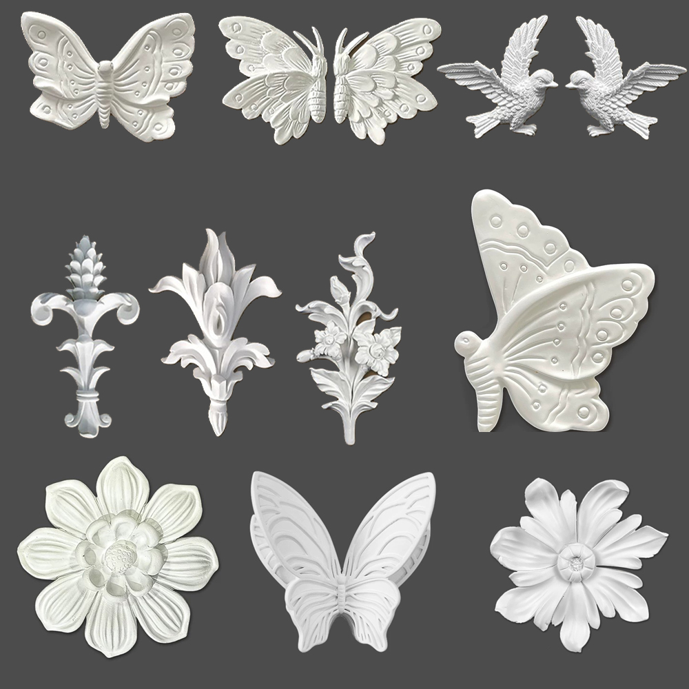 Home Textiles France - French Style PU Corner Flower Imitation