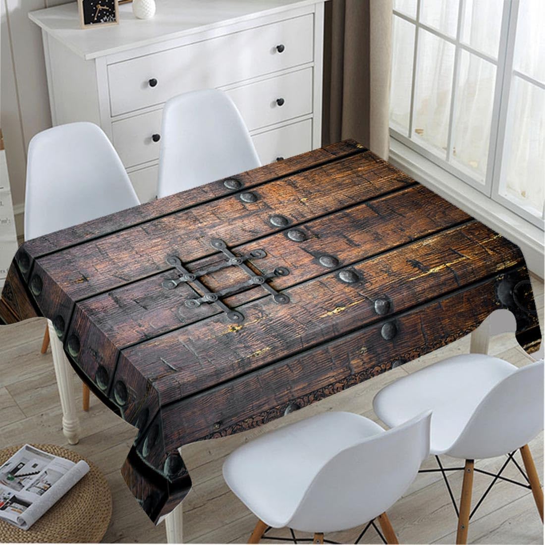 Medieval Ancient Wooden Door T - Home Textiles Premium review and price