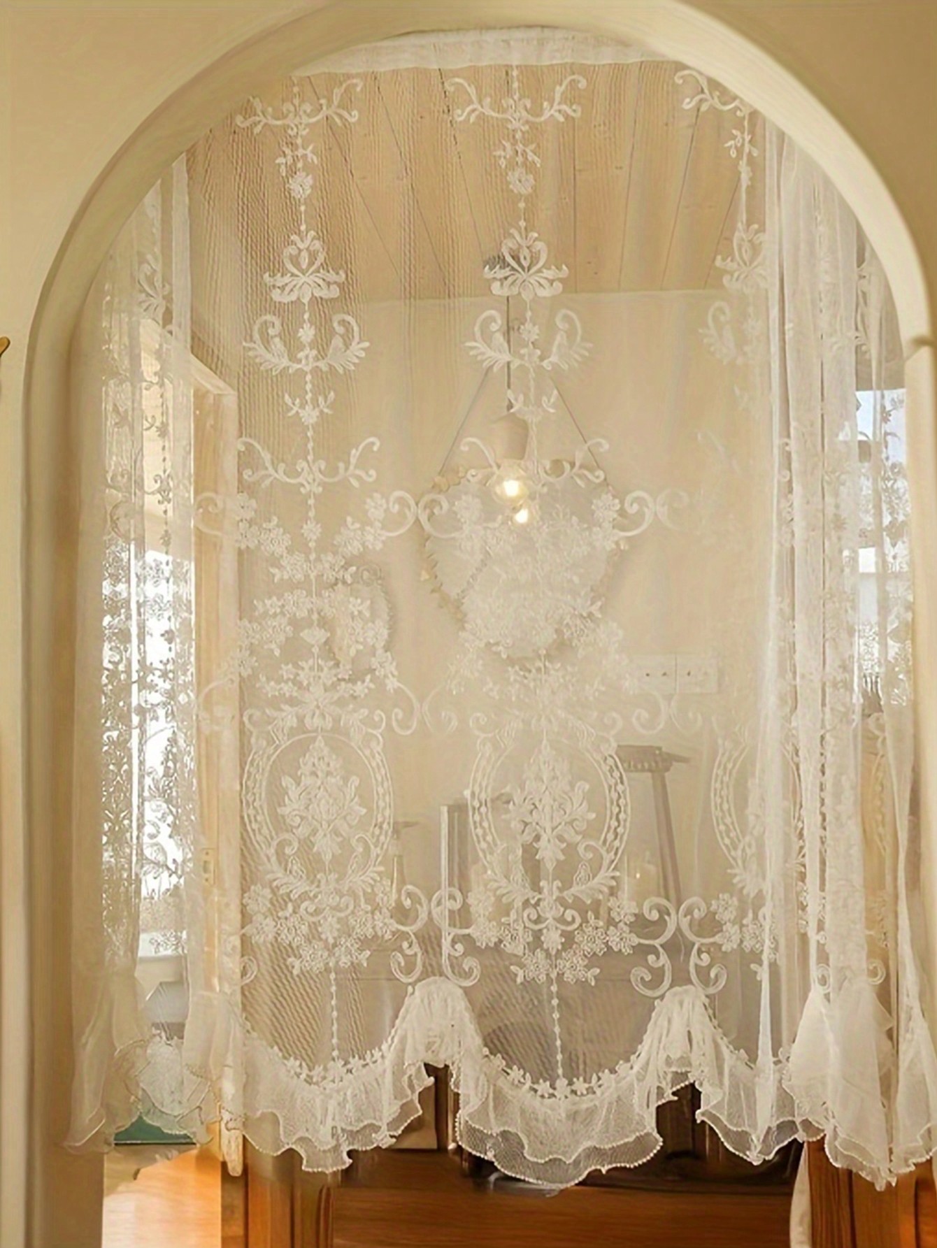 1Pc French Vintage Pearl Trimm - Home Textiles France review and price