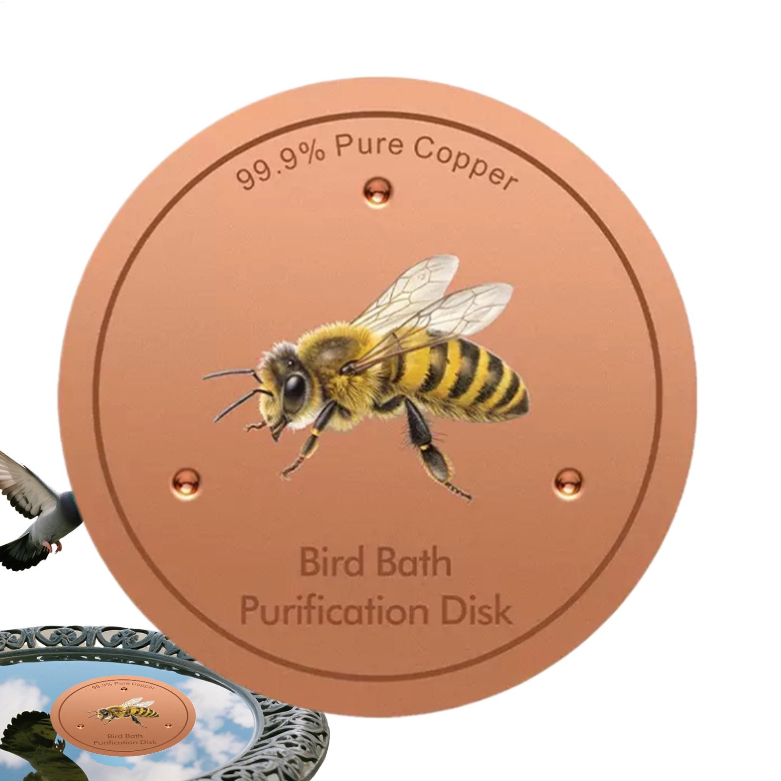 10cm Bee P attern Bird Bath Di - P & C Home Textiles Usa review and price