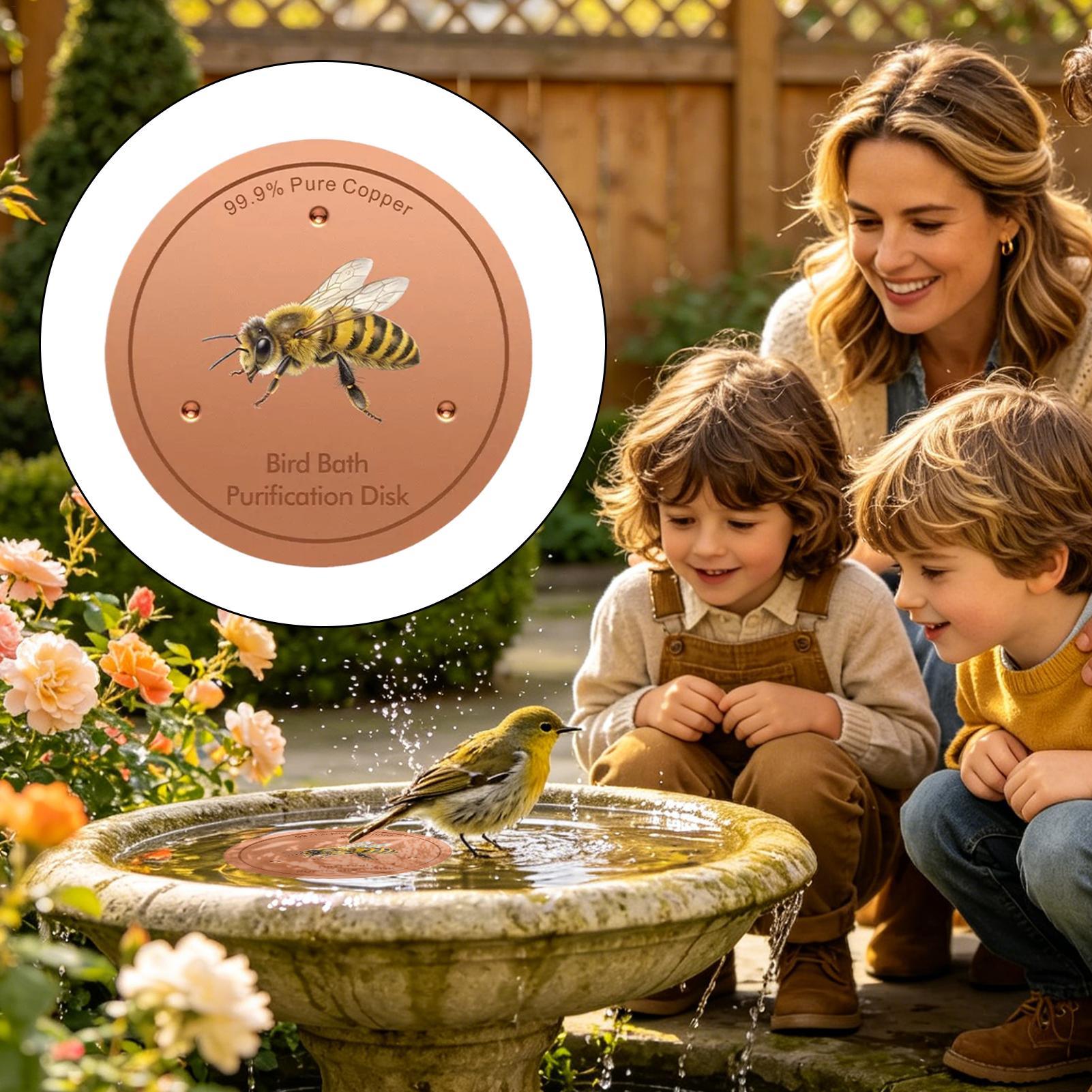10cm Bee P attern Bird Bath Di - P & C Home Textiles Usa review and price
