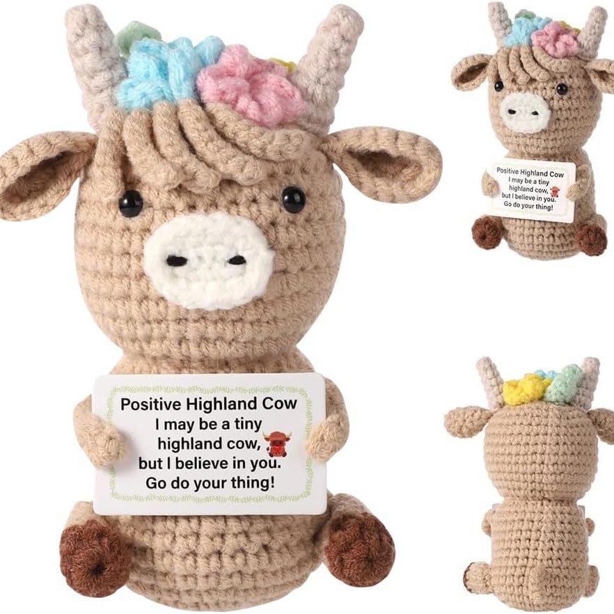 Crochet Emotional Cow Doll Dec - Home Textiles Europe review and price