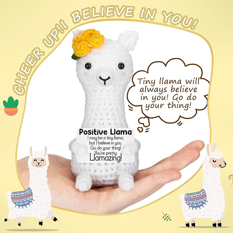 Funny Handmade Crochet Llama P - Home Textiles Europe review and price