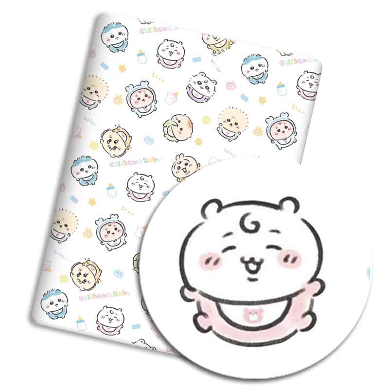 Cartoon fabric 140x50CM cotton - Home Textiles Curtains review and price