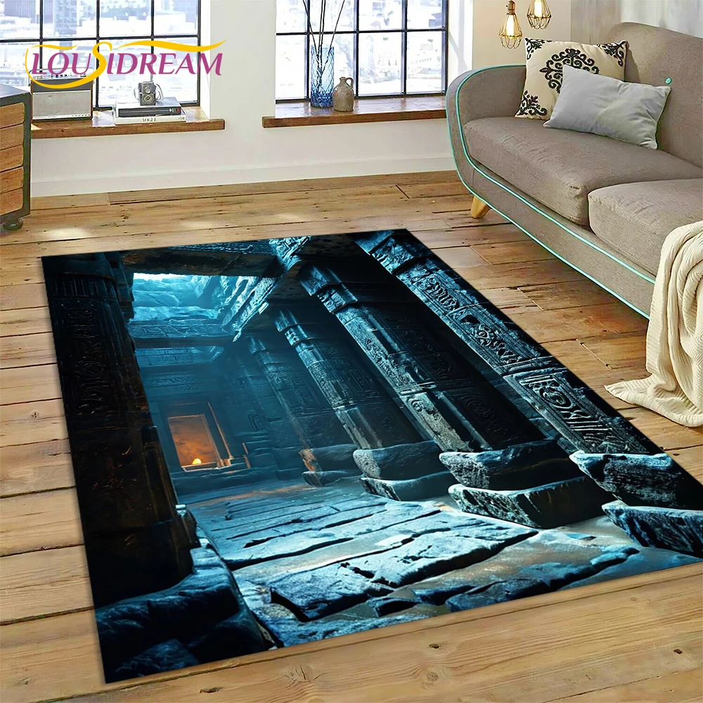 Illusion God's Temple Door Gat - Home Textiles Sale review and price