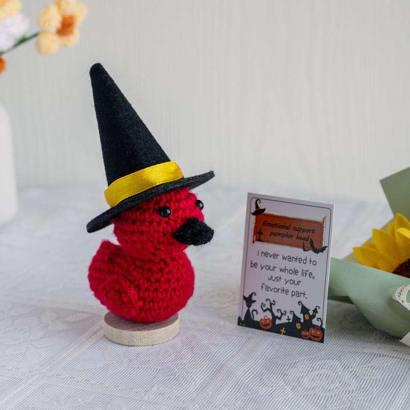 Handmade Knitted Halloween Pum - Home Textiles Europe review and price