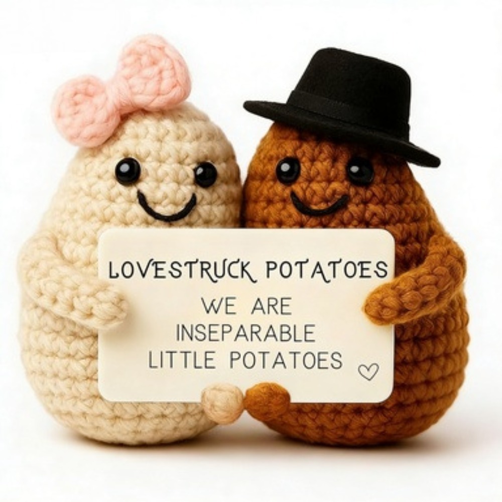 Cute Handmade Crochet Positive - Home Textiles France review and price