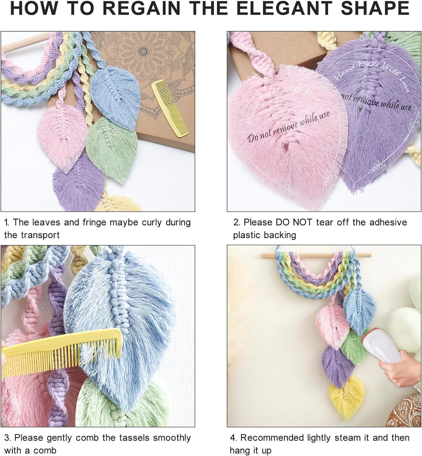 Tapestries Rainbow Leaves Feat - Home Textiles Europe review and price