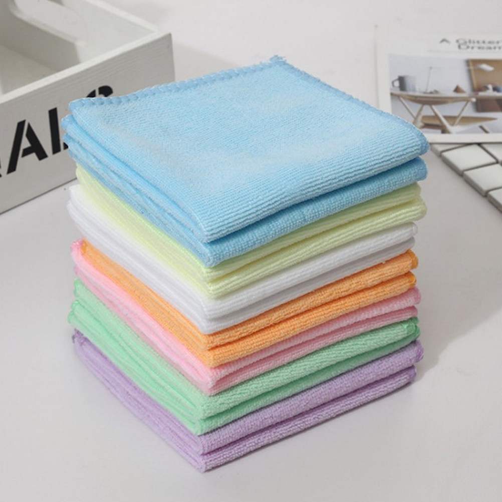 50Pcs Microfiber Face Towel Sq - Home Textiles Premium review and price