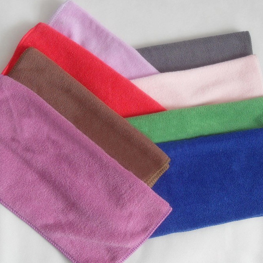50Pcs Microfiber Face Towel Sq - Home Textiles Premium review and price