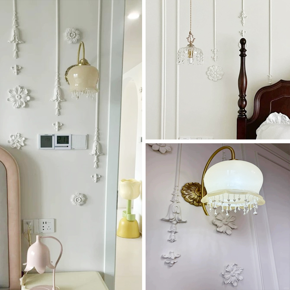 French Style PU Corner Flower  - Home Textiles France review and price